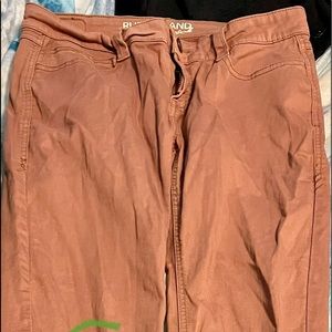 Light pink/coral jeans